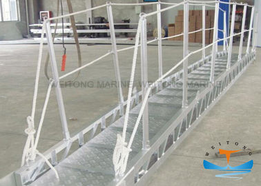 Китай Стандарт поверхности ДЖИС шлюпки мостк морскими анодированный лестницами с сетью безопасности завод